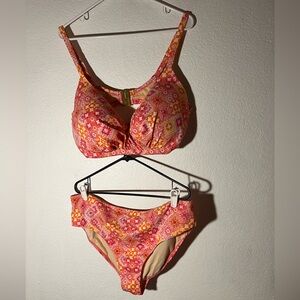 Two Piece Swim Suit - 38G